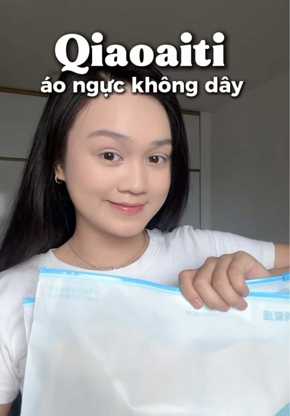 Áo nhà #qiaoaiti mặc lúc nào cũng thoải mái lắm đó chị em #aolotkhongday #imuyenunbox 