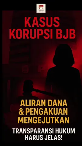 Lisa Mariana mengaku terima aliran dana dari dugaan korupsi iklan BJB—‘buat anak saya’. Tapi nominalnya enggak disebut. KPK disebut harus segera panggil nama-nama penting dan telusuri aliran uang ini! Kamu berpikir ini jadi bukti kuat?  #KorupsiBJB #FollowTheMoney #HukumTanpaToleransi #KPK #IndonesiaLaw 