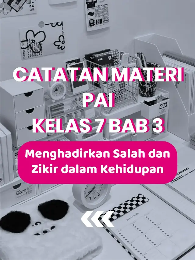 😇 Jangan sampai lupa! Ini rangkuman materi PAI Kelas 7 Bab 3 tentang pentingnya salat dan zikir dalam hidup kita. Jadikan pengingat agar ibadah kita makin khusyuk. Share ke teman-temanmu ya! #sholat #dzikir #materipai #belajaronline #fypislami 