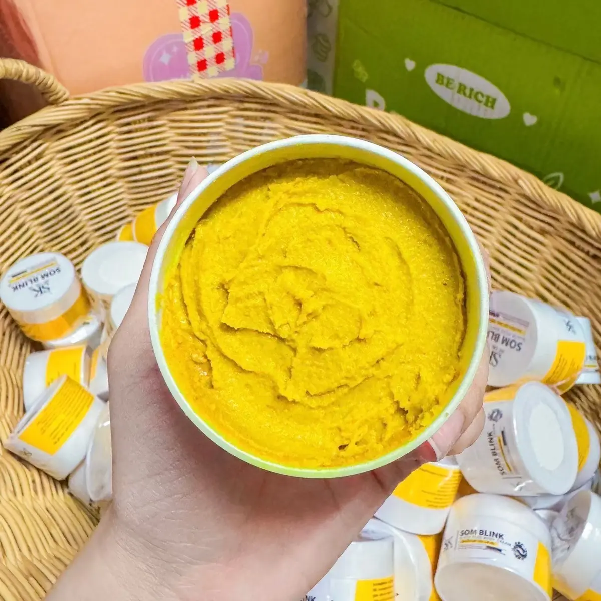 ⠜🍋🧸! พร้อมเสริฟน๊า สครับโสม #ขมิ้น #ฟีดดดシ 