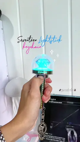 ang coping mechanism ko ay gumastos 🥹 pwede bang ito na lang yung lightstick ko next con? 😂 #seventeen #caratbong #carat #lightstick #keychain 