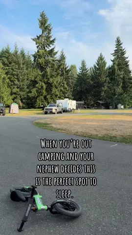 I mean, kids? Am I right? #momtok #toddlerproblems #toddlersoftiktok #camping #pnw 