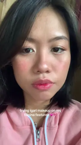 igari makeup on filipina genes #igarimakeup #japan #filipina  #try