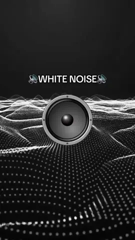 White noise is a constant sound that drowns out distractions. It helps you sleep deeper, focus better, and feel calmer. Try it and let your mind relax. #relaxingvideos #soundwave #whitenoise #studysounds 