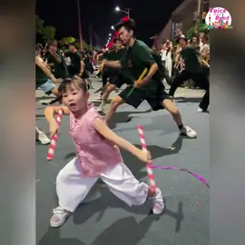 Little #girl #cute & #cool in training for #traditional #YinggeDance #英歌舞