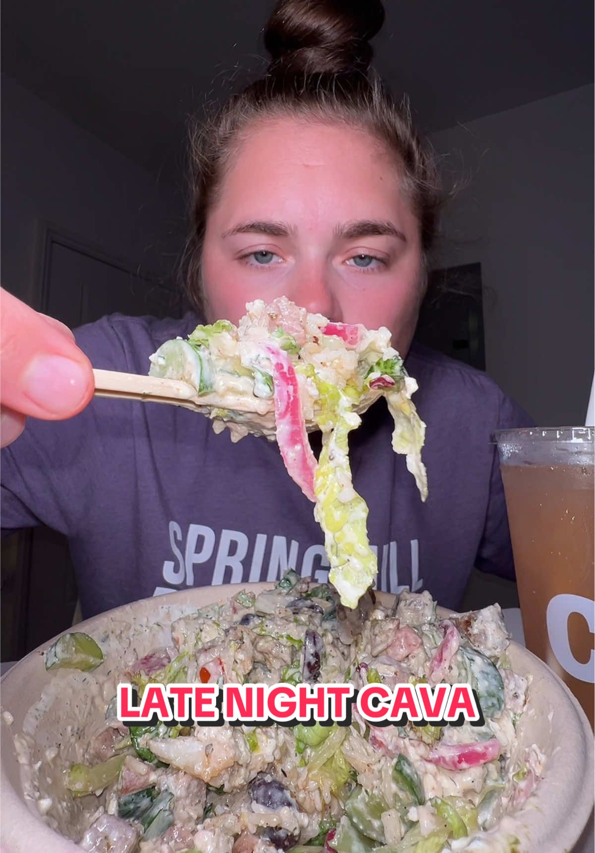 I’m a spoon with a bowl type of chick…..@CAVA open late night too, I see you #fergnation #caseyferguson #ferg #fergalicious #cava 