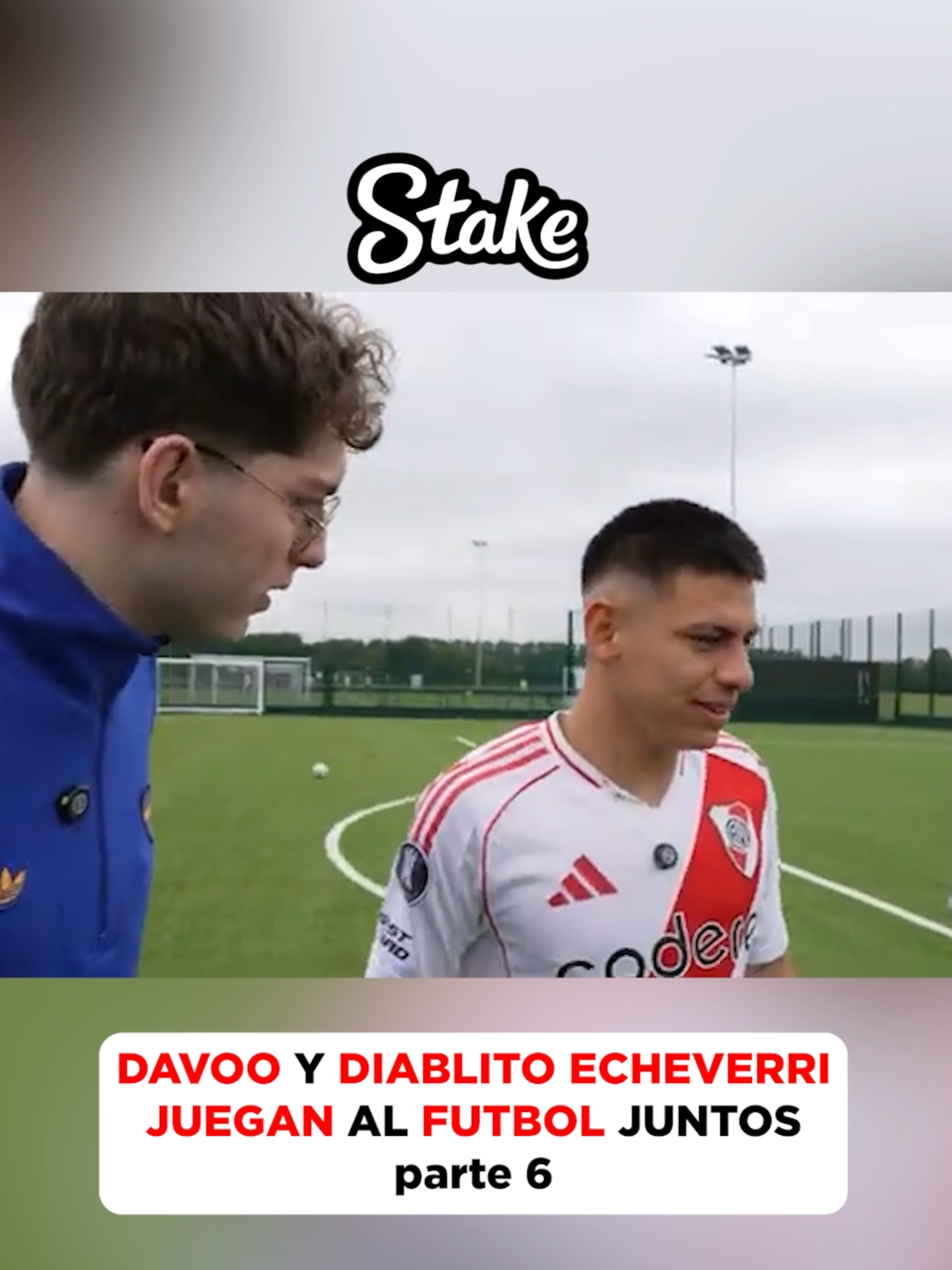 DAVOO XENEIZE Y EL DIABLITO ECHEVERRI JUEGAN AL FUTBOL parte 6 #davooxeneize #kick #echeverri #riverplate #argentina #manchestercity