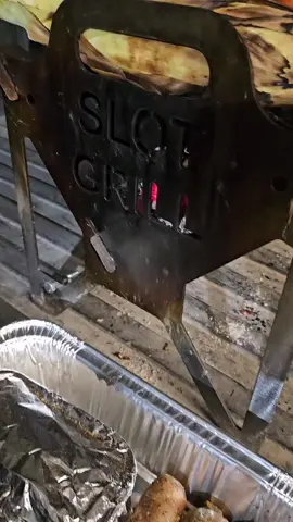 Slot Grill Supper part 3!!!! #SlotGrill #fyp #TexasMade #MadeInUSA #PortableGrill 