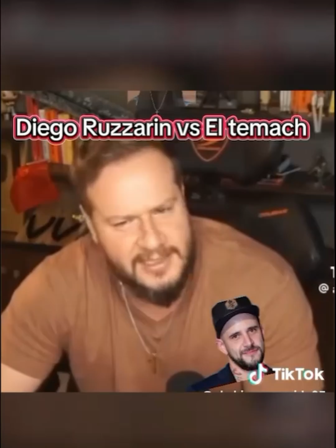 Ruzzarín vs Temach, pela de inválidos @el_temach @diegoruzzarin #box #humor #comedia