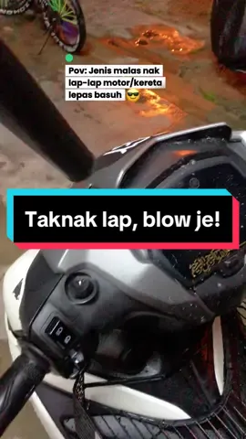 Satu benda yg Ika suka dia jenis plug in wire, so xyah pening nk cas2 bateri atau bateri habis tgh2 buat tu, kan?^^ . #blower #blowermotor #vacuum 