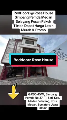 RedDoorz @ Rose House Simpang Pemda Medan Selayang Pesan Pakek Tiktok Dapat Harga Lebih Murah & Promo GJQC+RVM, Simpang Pemda No.37, Tj. Sari, Kec. Medan Selayang, Kota Medan, Sumatera Utara 20132 #goacademytravel #reddoorz #hotelmedan #penginapan #tiktokgo 