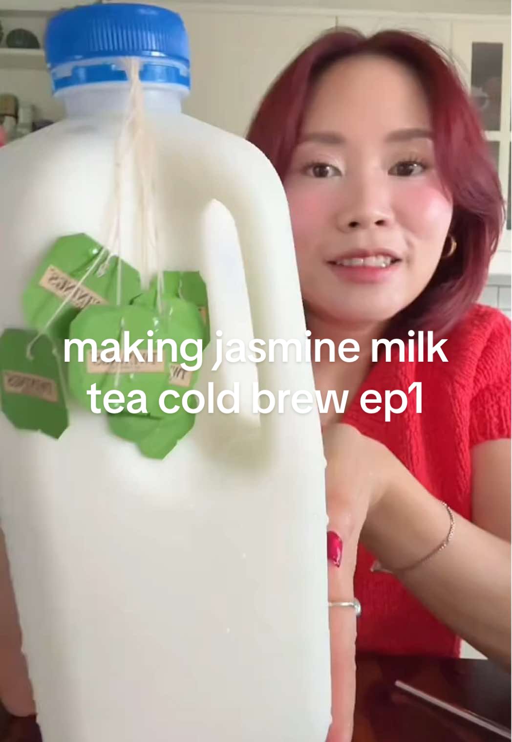 ลองทำ cold brew jasmine milk tea Ep1