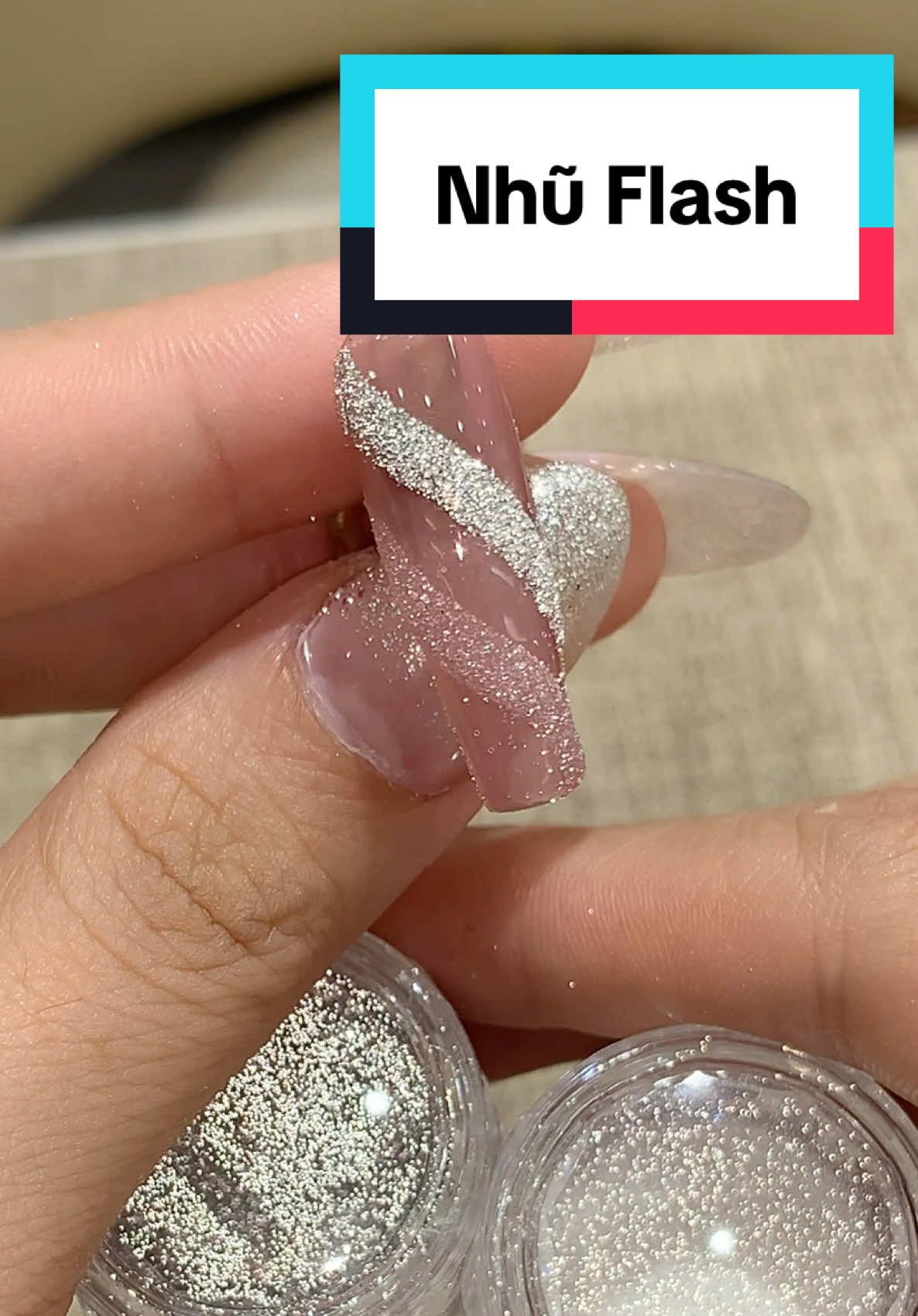 Bột nhũ flash siêu sáng lunn🥰#MaiThuHiennailroom #xuhuong #nail #viral #foryou   