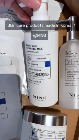 Tu cara quedará brillando de limpia #koreanskincare #glowyskin #fyp #ningdermologie #skincareroutine 