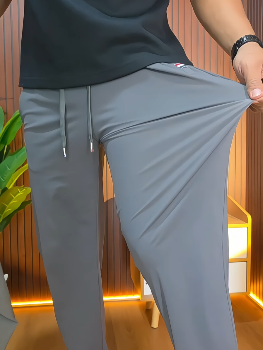 Celana olahraga trainining unisex bahan icy silk #celanaolahraga #celanatraining #celanapanjangunisex 