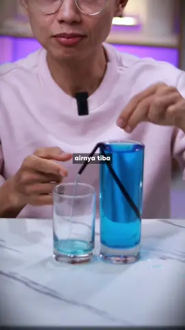 Eksperimen Water Siphon #koharotv #eksperimensains #samasamabelajar 