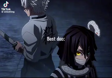 Sanemi & Obanai #sanemi #obanai #demonslayer #animelover #animemoments 