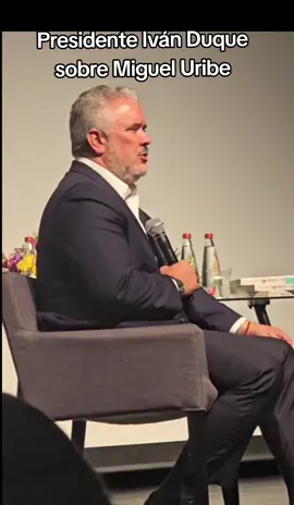 Presidente @Iván Duque  sobre @Miguel Uribe 