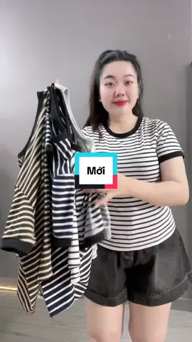 Áo thun sọc ôm #ươc_duoc_len_xu_huong #conhobigsize #aothunkesoc #aothunbigsize 