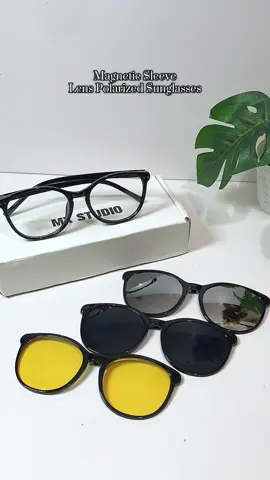 grabe naman ang magnetic eyeglasses na ‘to, may eyeglass ka na may polarized sunglasses ka pa 💯 #magneticeyeglasses #magneticpolarizedsunglass #affordableeyeglass #polarizedsunglass #magneticsunglasses 