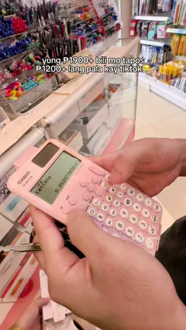laki ng discountty🥹😭 #casio  #CasioFx991EsPlus #casiocalculator #scientificcalculator #kimmyfinds 