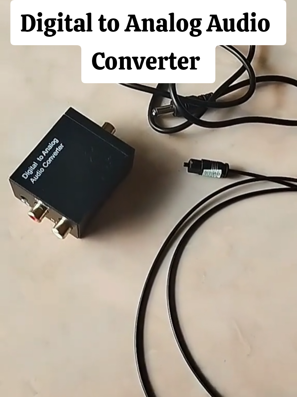 Digital to Analog Audio Converter #digital #converter #converteraudio #elektronik #smarttv 