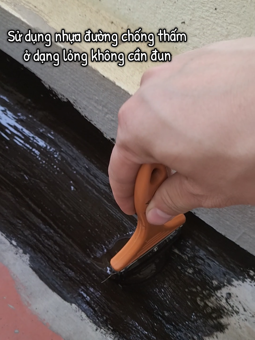nhựa đường dạng lỏng sử dụng trong thi công chống thấm dân dụng #xaydung #chongtham #nhuaduongchongtham #nhuaduong #chongnuoc 