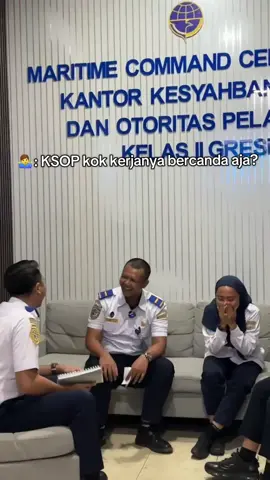Tetap selalu menjaga profesionalitas dan integritas #kemenhub #djpl #ksopgresik #kawanlaut #fyp 
