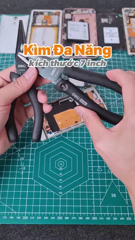 Kìm Cắt Đa Năng Deli #kìm #kìm_thép_không_gỉ #kimdanang #deli 