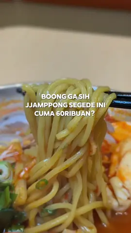 kirain cuma gimmick ternyata bener dong lebih murah harganya kalo beli voucher lewat tiktok 🫣 ini makanan korea yang menurut gw masuk ke lidah indo. rasanya ga terlalu dominan ke asem/manis gitu. #hanguksu #restokorea #kulinerbintaro #kuliner 