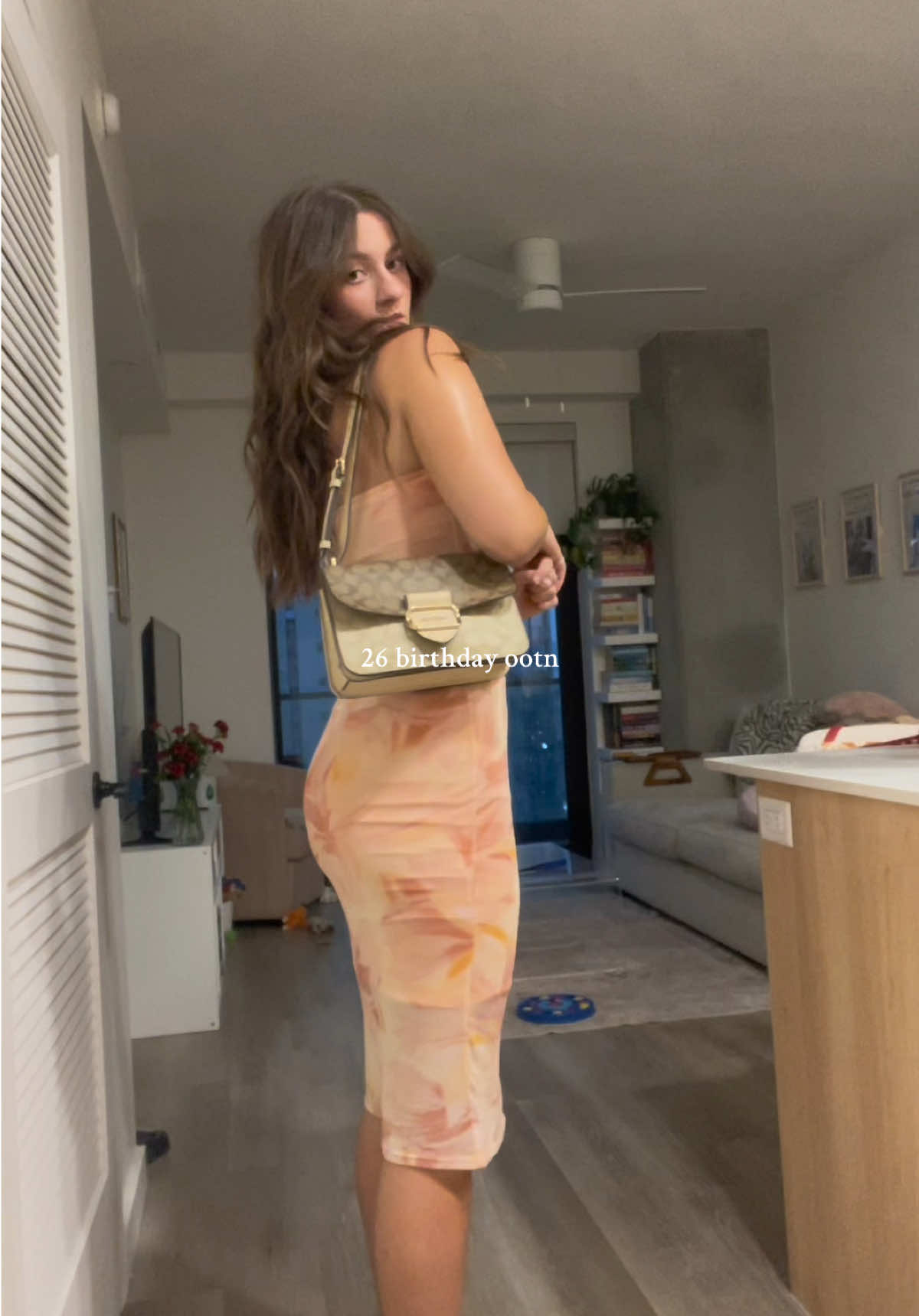 little birthday dress for a little birthday dinner with my favorite🥰💌  #fyp #ootn #birthday  @Coach 