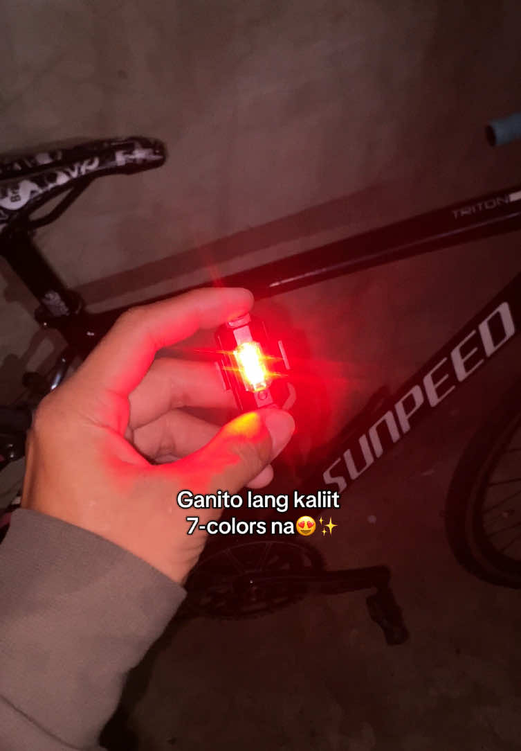 Solid nito pwede din sa motor😍✨ #taillight #taillightforbike #biketaillight #safety #bikelife 