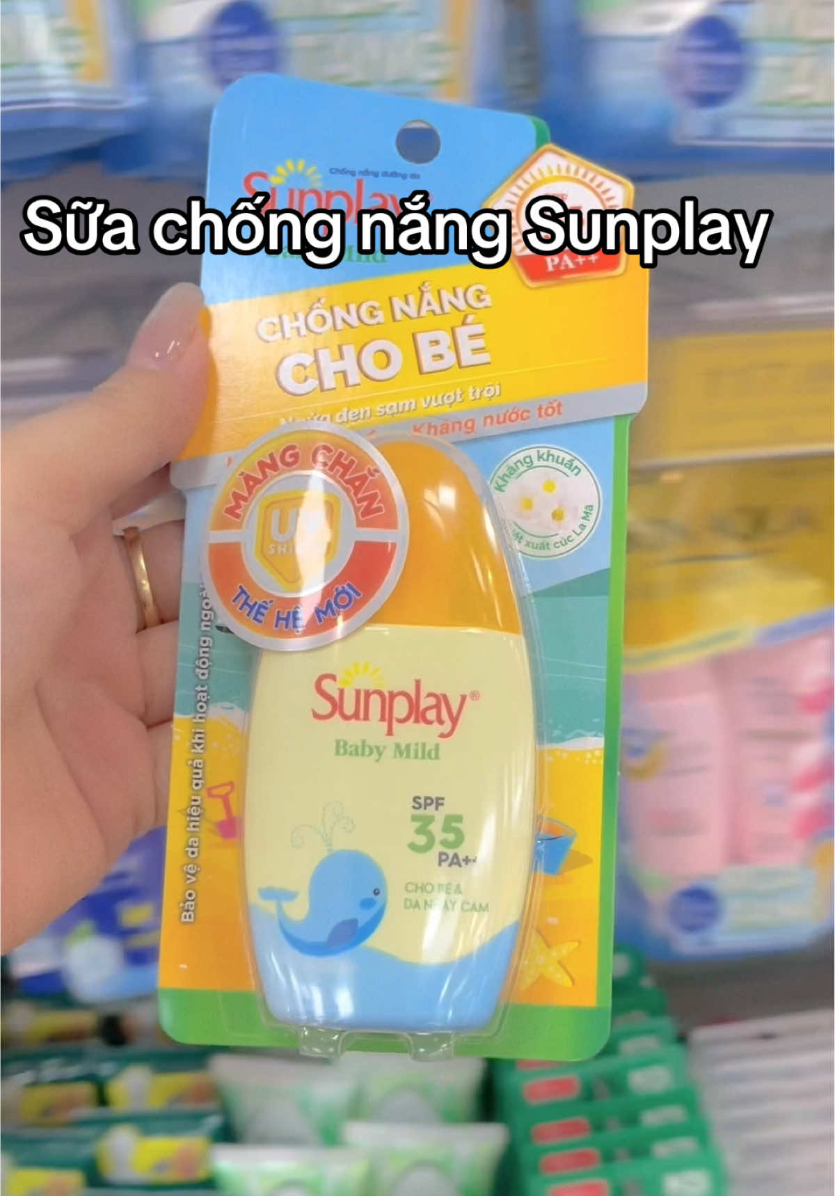 Sữa chống nắng sunplay dịu nhẹ , dùng được cho bé từ 6 tháng tuổi, an toàn cho mọi loại da ✅ #suachongnang#kemchongnang#skincare#sunplay#taphoathuythanh89  @Thuy Thanh  @Thuy Thanh  @Thuy Thanh 
