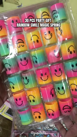 30pcs Magic Spring Smile Rainbow #giveaway #toysgiveaway #fyp #partygifts #kidsparty 