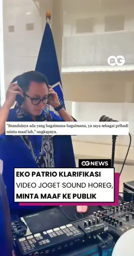 Anggota DPR sekaligus Sekjen PAN, Eko Patrio, mendapat sorotan setelah mengunggah video berjoget dengan iringan musik sound horeg. Aksi tersebut muncul di tengah kritik publik terhadap anggota DPR yang berjoget saat Sidang Tahunan MPR 2025.  Banyak warganet menilai video Eko terkesan tidak menunjukkan empati dan dianggap menantang rakyat. Menanggapi hal itu, Eko menjelaskan bahwa video tersebut dibuat dalam rangka pembubaran panitia 17 Agustus di partainya. Ia menegaskan tidak ada maksud untuk menyindir ataupun menantang masyarakat. Menurutnya, konten tersebut hanya bentuk parodi dan hiburan. Meski demikian, video itu justru memicu komentar negatif. Eko sempat mengunggah parodi lain melalui akun TikTok pribadinya dengan berakting sebagai DJ sound horeg, lengkap dengan tulisan yang menyinggung kontroversi sebelumnya. Hal ini kembali menuai kritik publik. Eko kemudian mengklarifikasi bahwa seluruh video dibuat tanpa niat buruk. Ia menyebut publik menafsirkan berlebihan dan menghubungkannya dengan isu politik. Sebagai penutup, Eko menyampaikan permintaan maaf kepada masyarakat. Ia menegaskan bahwa jika ada pihak yang merasa tersinggung, ia meminta maaf secara pribadi dan menegaskan kembali bahwa tidak ada maksud negatif dalam pembuatan video tersebut. Sumber: kumparan.com, Kompas.com, liputan6.com Sumber video : @ekopatriosuper #TheOGNews #TheOG #KlarifikasiEko #EkoPatrio #EkoSoundHoreg