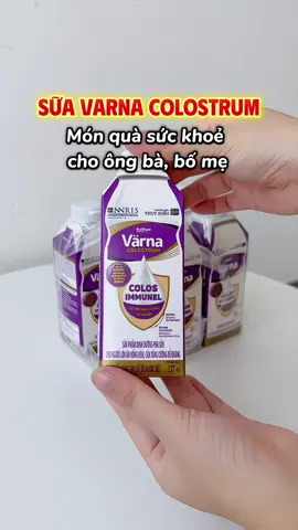 Sữa pha sẵn Varna Colostrum món quà sức khoẻ ý nghĩa cho ông bà bố mẹ dịp Vu lan này #varna #nutifoodthuydien #varnacolostrum  #suachonguoigia #vulanbaohieu 