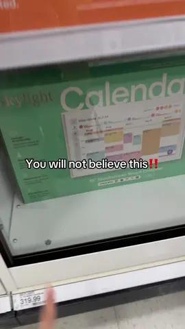 Not sure how long and for sale will last but this digital calendar is brilliant for every family. #digitalcalendar #tiktokshopfinds #skylightcalendar  #digitalplanner #organizedhome