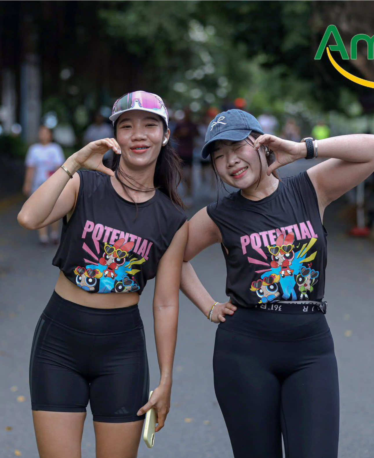 Sunday run with my besties 🍃🌸🌤️ #fyp #Lifestyle #cambodia #kakrunner #runner   @Yourbabykimya @kongratanak2 