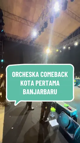 Banjarbaru Banjarmasin menjadi kota pertama kembalinya ORCHESKA 😎 Ternyata gak ngecewain kalian keren 🥰🔥 @Tipexofficial  #tipex #tipexofficial #banjarbaru #banjarmasin #orcheskatipex 