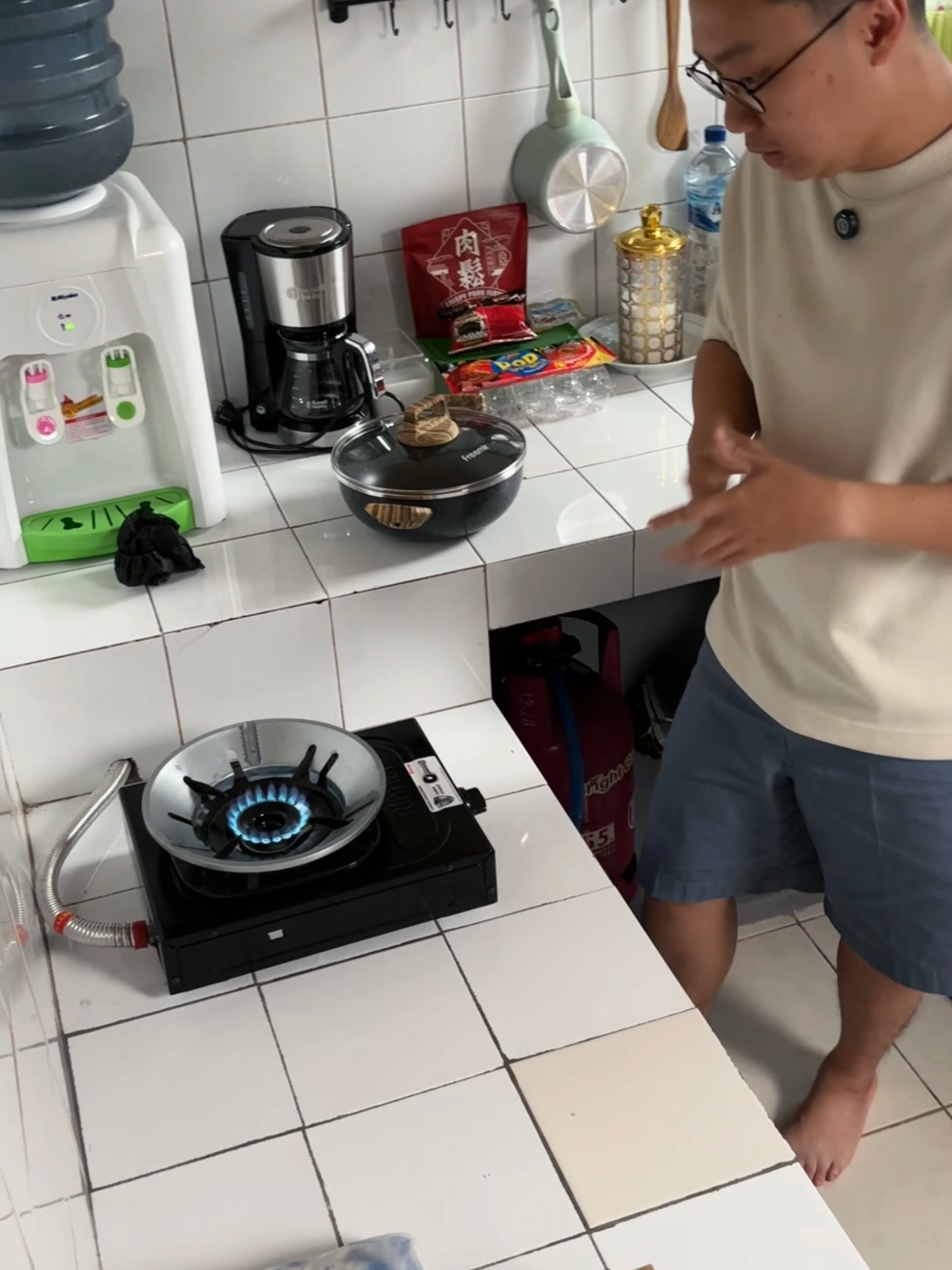 Tatakan Kompor Gas Anti Angin Bulat #tatakankompor