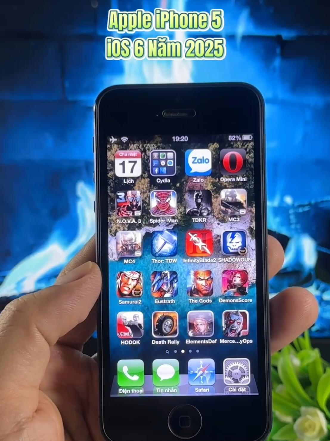 iPhone 5 iOS ở năm 2025 #iphone5 #ios6 #dienthoaico #congnghetrongtay #ios 