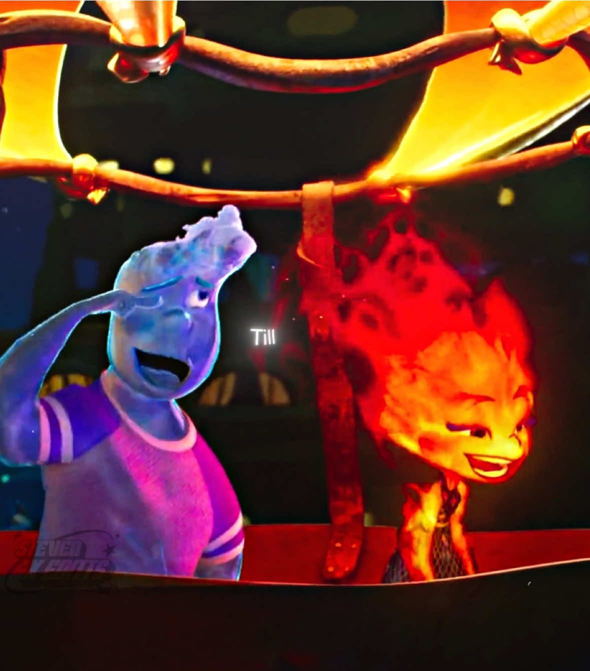 No puede ser que esta película salió en 2023 😳 || #elemental #elementalmovie #emberlumen #waderipple #fyp 