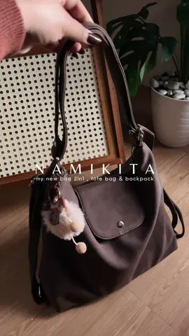 — totepack ma luv🤎🫶🏻 #namikita #namikitabag #totepack #backpack 