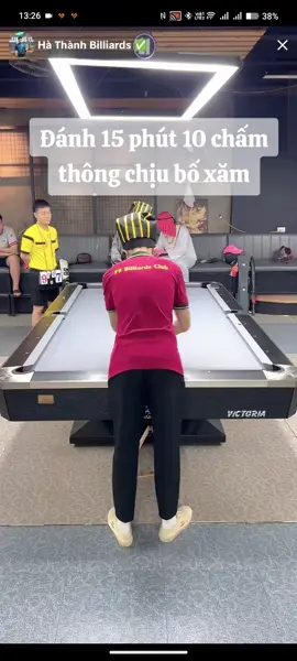 15 phút 10 chấm thông #billiards #ngocxambilliards #hathanhbillards #99billiardsclub 
