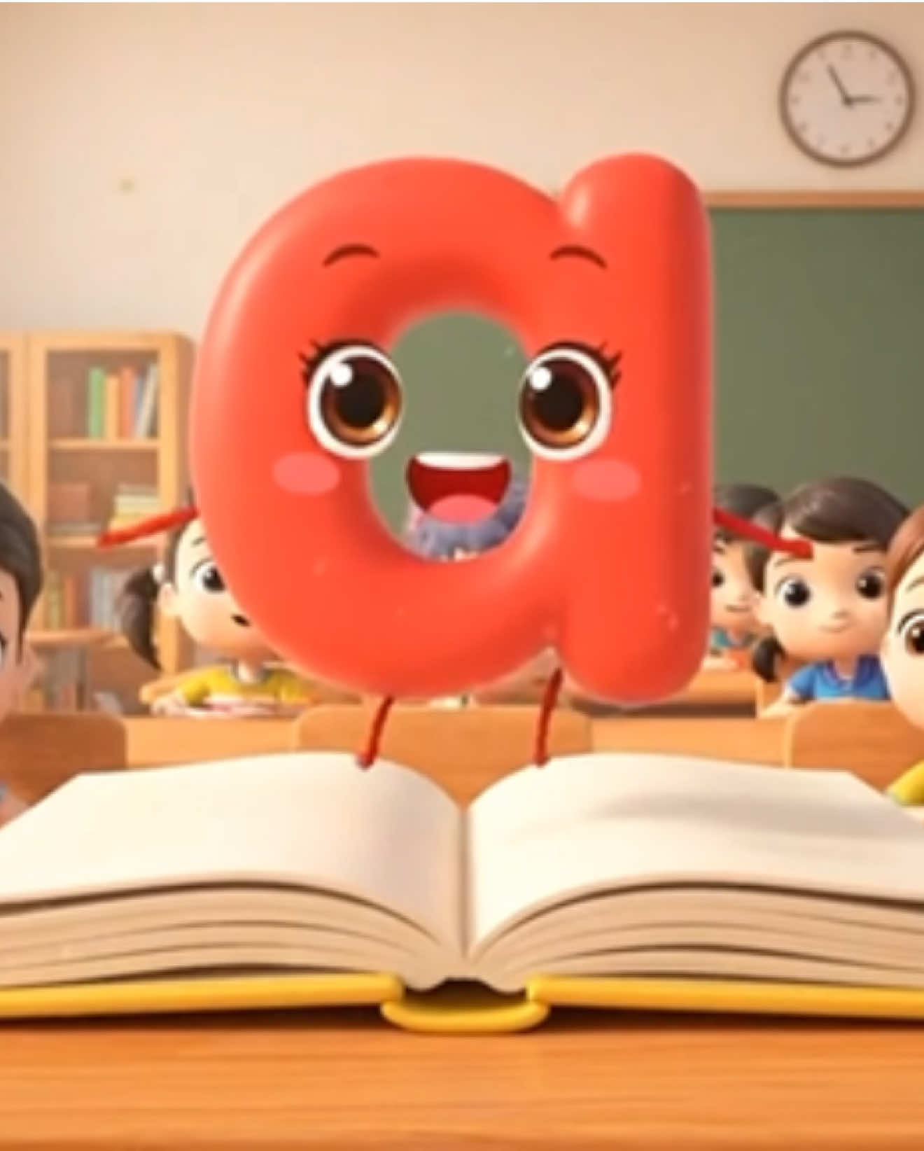 Học mà chơi . Chơi mà học. Các thầy cô có muốn biết cách làm video dạng chữ cái biết nói như này không ạ. Ib Hồng tặng câu lệnh nhé.#giaovien #giaoduc #veo3 #xuhuongtiktok #hocai 