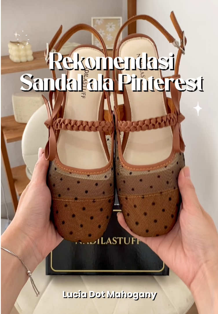Ini dia rekomendasi sandal ala pinterest dari Nadilastuff 😍❤️‍🔥‼️ Kamu udah punya belum? 👀 #fyp #viral #rekomendasisandal #sandalwanita #fashionwanita 