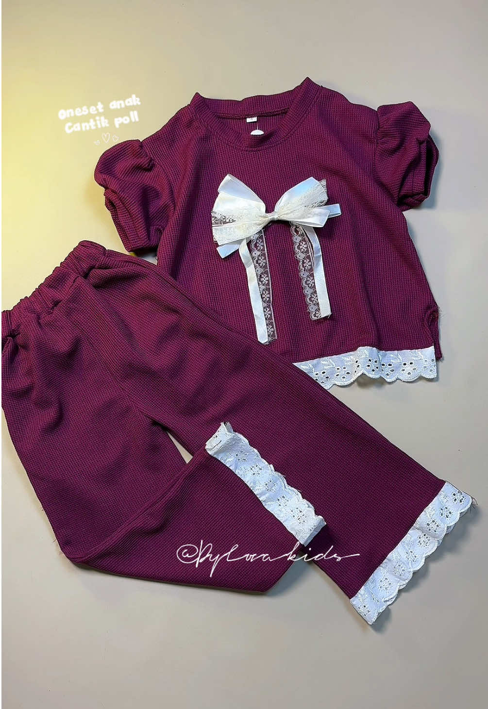 Gemesh banget gak bisa sih kalo cuma beli satu 😍😍 #setelananakperempuan #setelananakcantik #setelananakcewek 