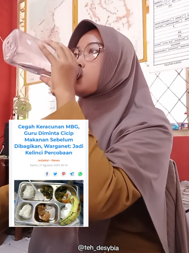 P Info guru yg udh cicipi mbg aman??? #guru  #makanbergizigratis  #gurubebannegara  #honorer 