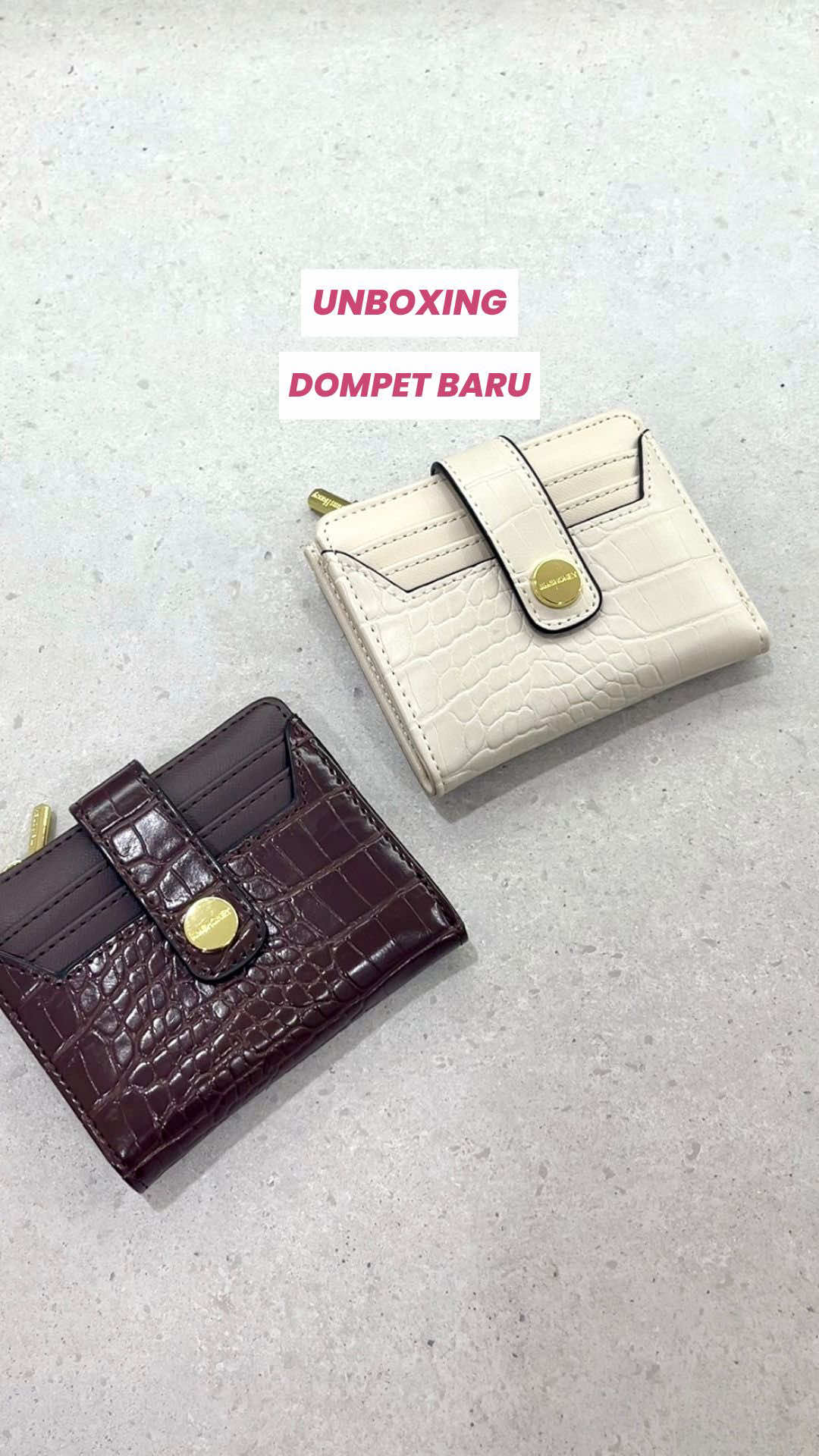 Unboxing dompet baru check✅ #JimsHoney #WIBGAJIAN #GajianSale #PromoGuncang99 #dompetwanita  