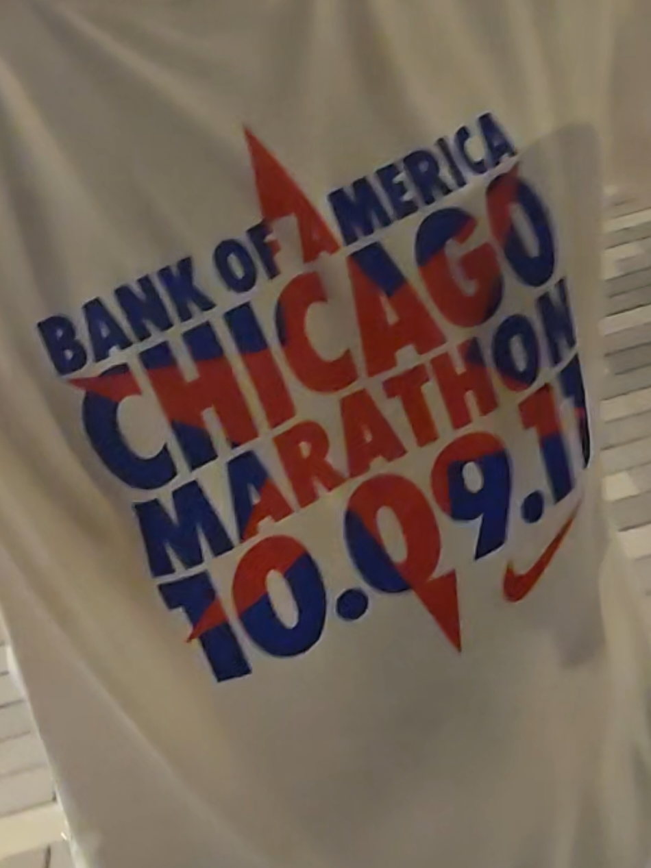 2011 marathon tshirt #Chicago #chicagomarathon #bankofamerica @Bank of America 